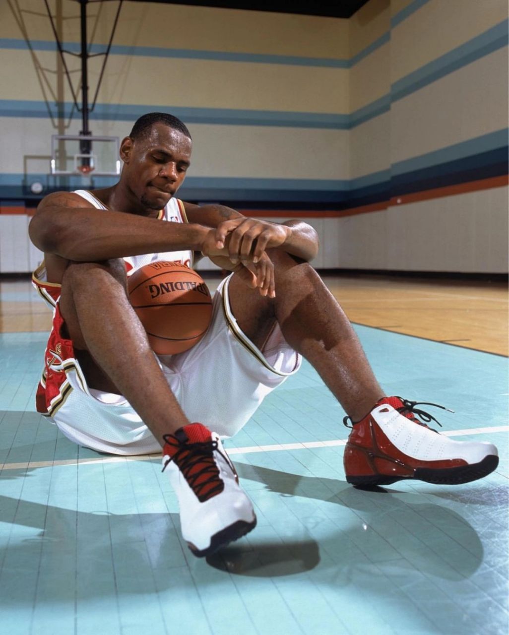 勒布朗詹姆斯今日完成了训练赛，状态出色